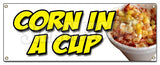 Corn In A Cup Banner