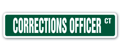 Corrections Officer Street Vinyl Decal Sticker