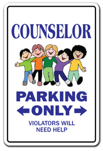 Counselor Vinyl Decal Sticker