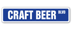 Craft Beer Street Vinyl Decal Sticker