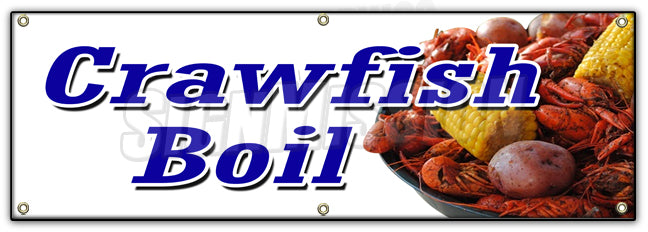 Crawfish Boil Banner