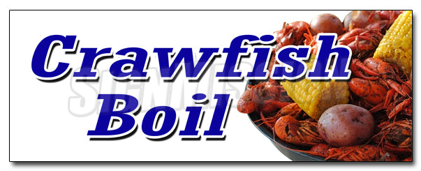Crawfish Boil Decal