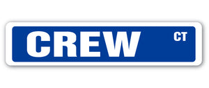 Crew Street Vinyl Decal Sticker