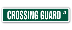 Crossing Guard Street Vinyl Decal Sticker