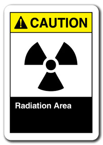 Caution Sign - Radiation Area