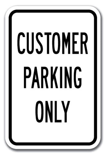 Customer Parking Only