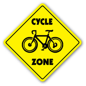 Cycle Zone Vinyl Decal Sticker