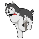 Alaskan Malamute Dog Decal