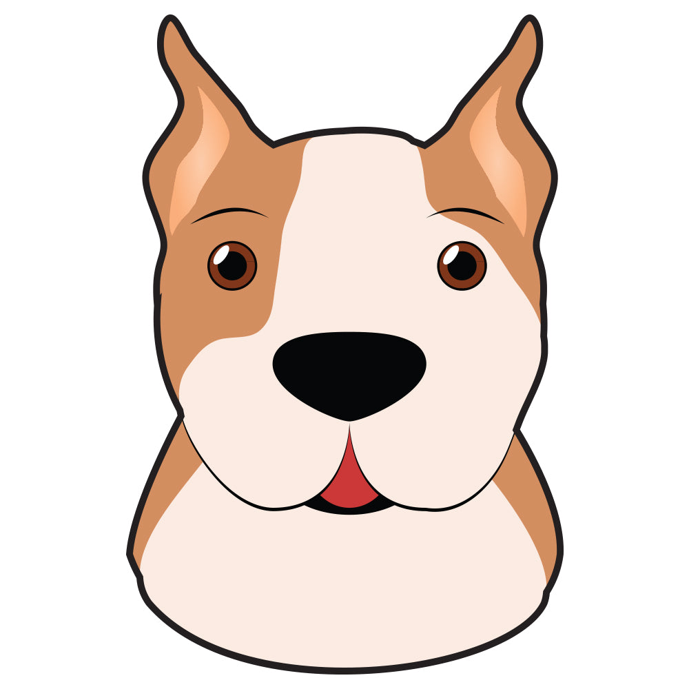 American Staffordshire Terrier Dog Decal