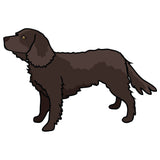 American Water Spaniel Dog Decal