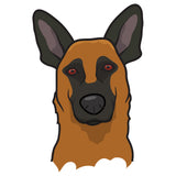 Belgian Malinois Dog Decal