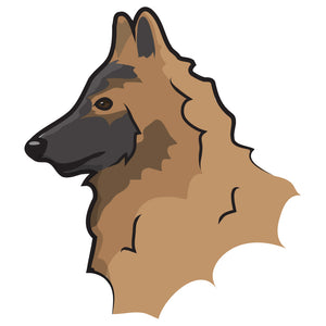 Belgian Tervuren Dog Decal