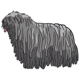 Bergamasco Dog Decal