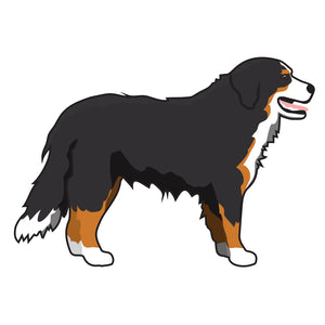 Bernese Mountain Dog Dog Decal
