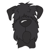 Black Russian Terrier Dog Decal