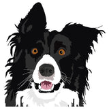 Border Collie Dog Decal
