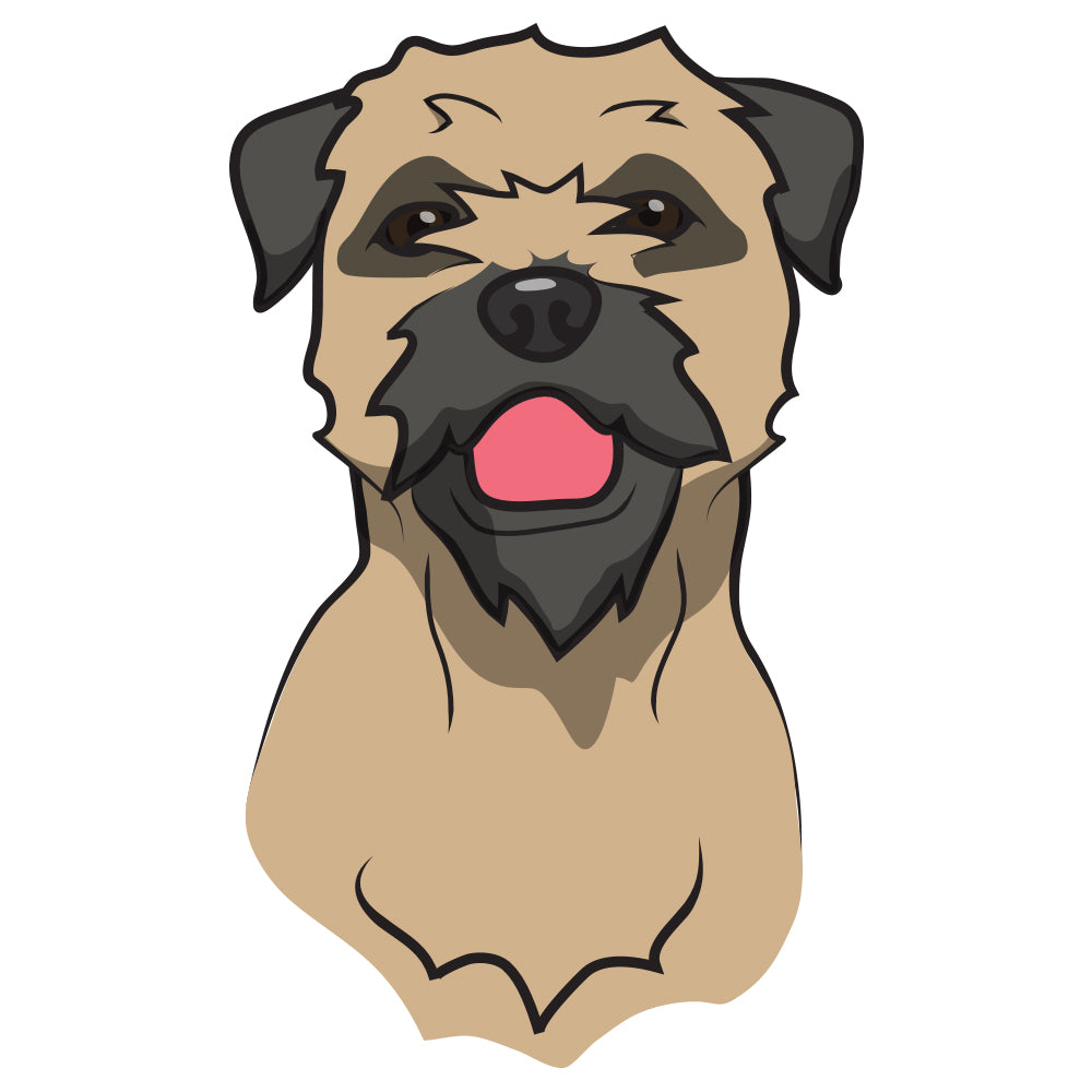 Border Terrier Dog Decal