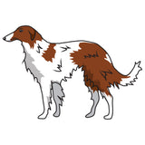 Borzoi Dog Decal
