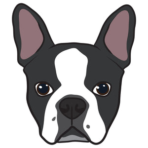 Boston Terrier Dog Decal