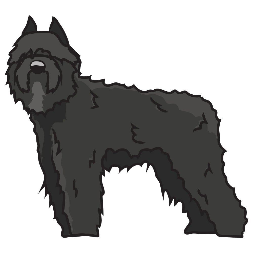 Bouviers Des Flandres Dog Decal