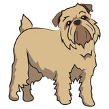 Brussel Griffon Dog Decal