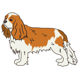 Cavalier King Charles Spaniel Dog Decal