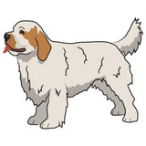 Clumber Spaniel Dog Decal