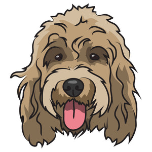 Cockapoo Dog Decal