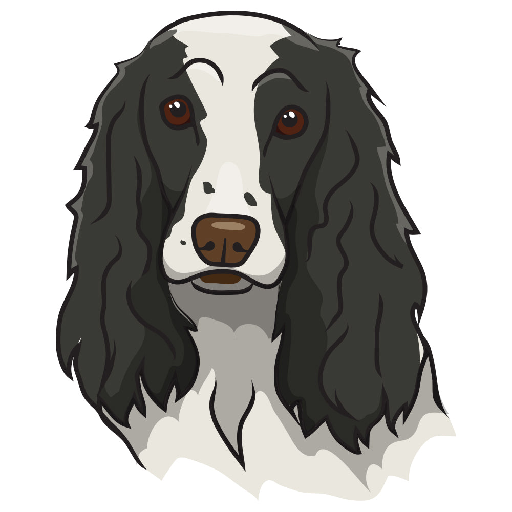 English Cocker Spaniel Dog Decal