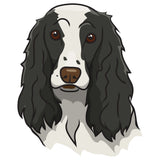 English Cocker Spaniel Dog Decal