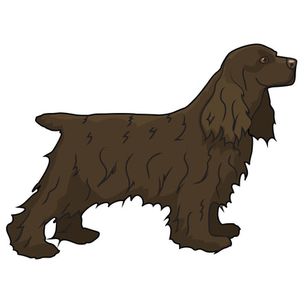 Field Spaniel Dog Decal