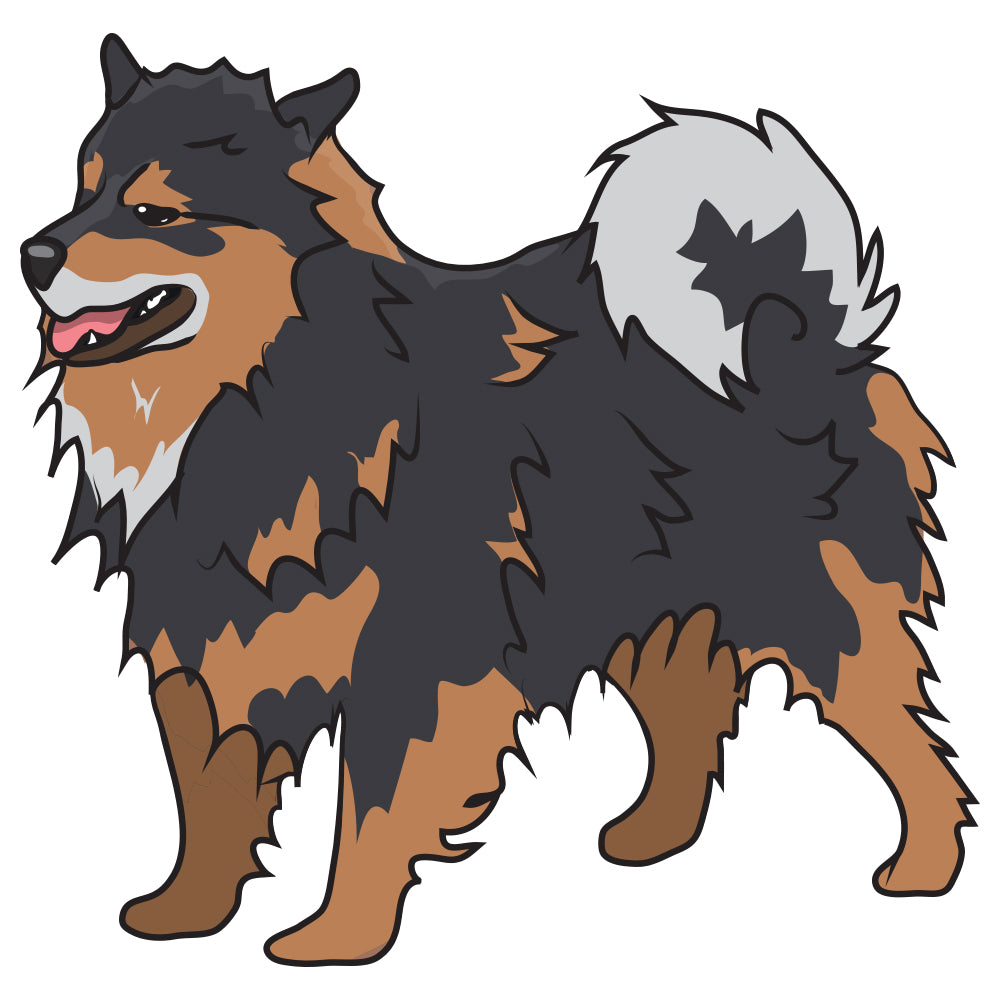Finnish Lapphund Dog Decal