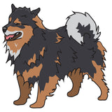 Finnish Lapphund Dog Decal