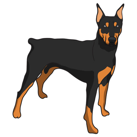 German Pinscher Dog Decal