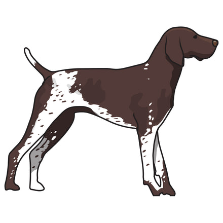 German Shorthaired Pointer Dog Decal