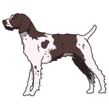 German Wirehaired Pointer Dog Decal