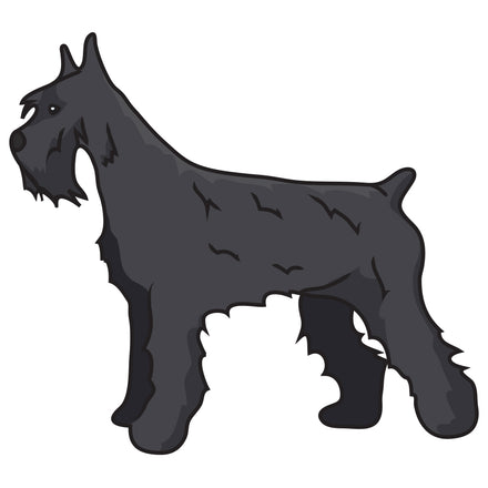 Giant Schnauzer Dog Decal