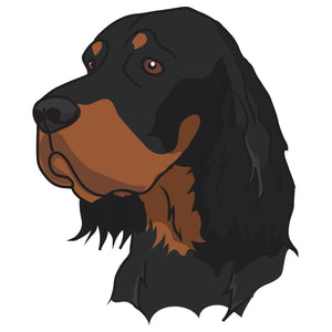 Gordon Setter Dog Decal