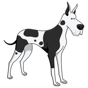 Great Dane Dog Decal