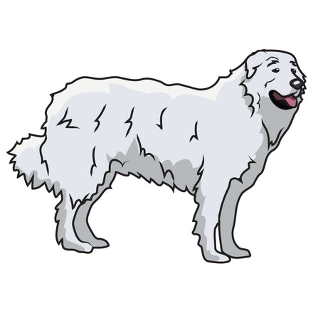 Great Pyrenees Dog Decal