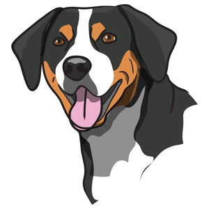 Greater Swiss Mountain Dog Dog Decal