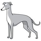 Greyhound Dog Decal