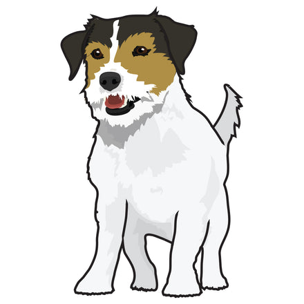 Jack Russel Terrier Dog Decal