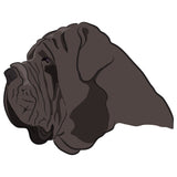 Neapolitan Mastiff Dog Decal