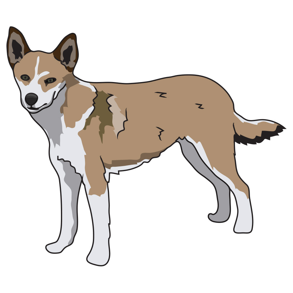 Norwegian Lundehund Dog Decal