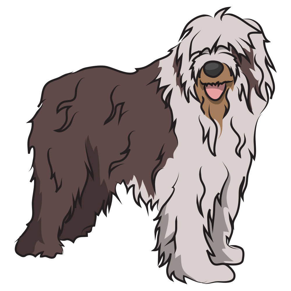 Old English Sheepdog Dog Decal