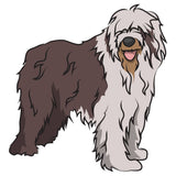 Old English Sheepdog Dog Decal