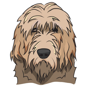 Otterhound Dog Decal
