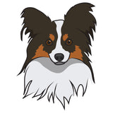 Papillon Dog Decal