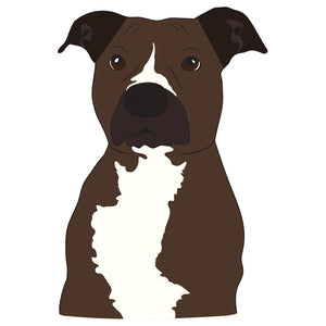 Pit Bull Terrier Dog Decal